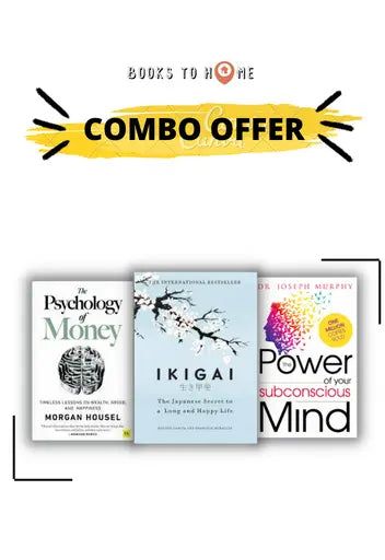 Ikigai+Power Of Your Subconscious Mind +Psychology Of Money Combo