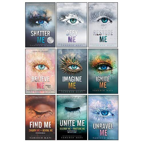Shatter Me Series Collection 9 Books BOX Set By Tahereh Mafi